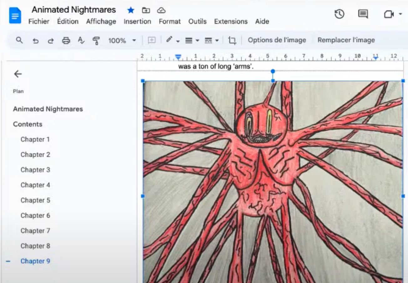 Sunday night horror writing